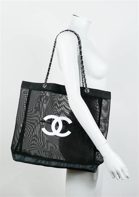 chanel mesh bag|chanel 31 large shopping bag.